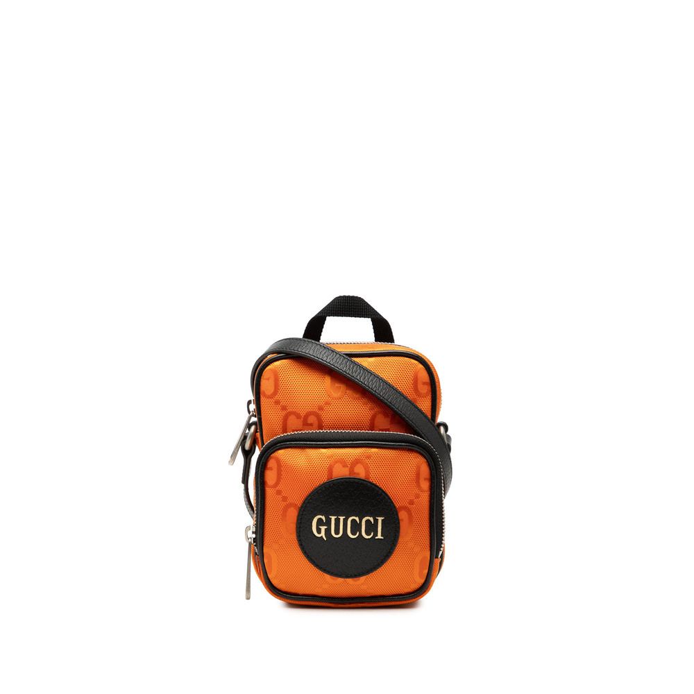 Pre-Loved Gucci Mini GG Nylon Off The Grid Satchel